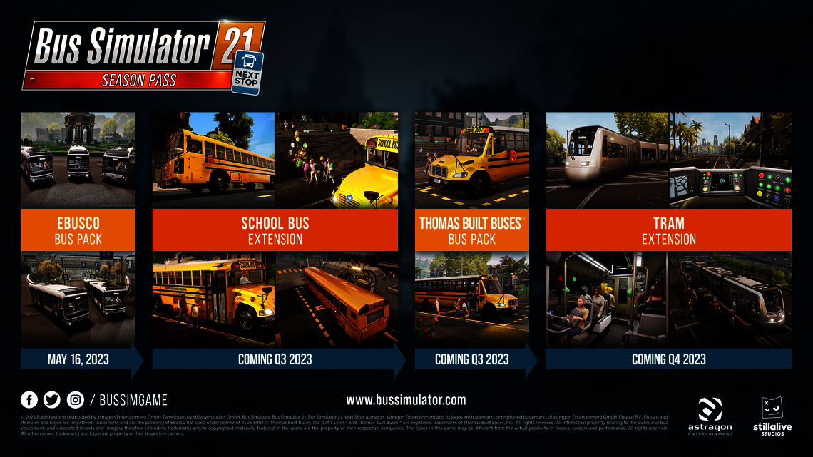 Bus Simulator 21 Next Stop-Update, free Official Map Extension, Gold Edition,  Ebusco Bus Pack and Season Pass available now!