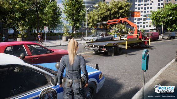 Police Simulator: Patrol Officers Towtruck