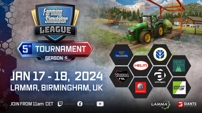 Team astragon to compete in the Farming Simulator League tournament  premiere at the LAMMA Show in the UK