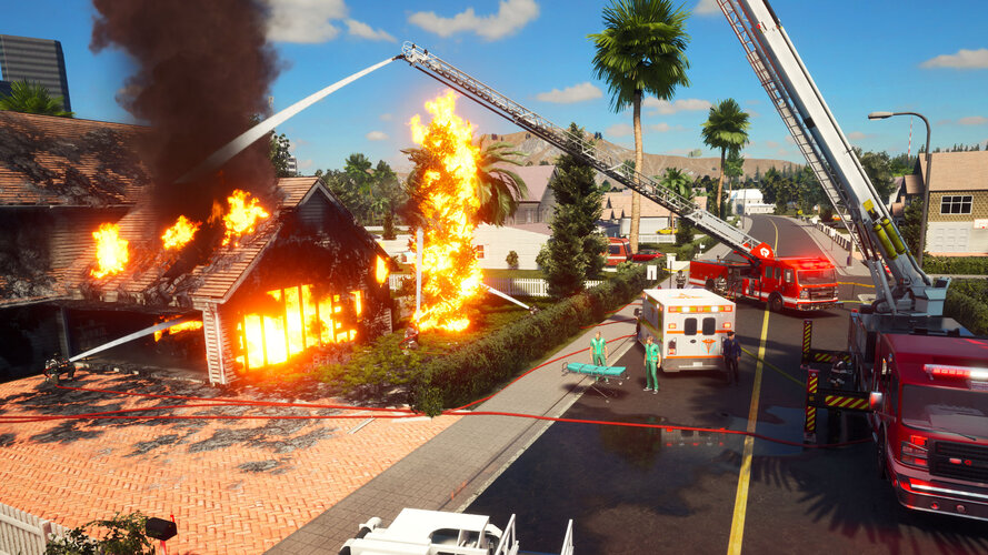 Firefighting 2個とPolice Simulator Firefighting 2個とPolice Simulator I've always wanted to play
