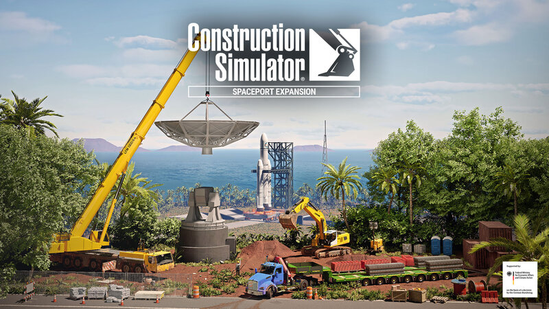 Construction Simulator® - Reaching for the stars: Huge Spaceport
