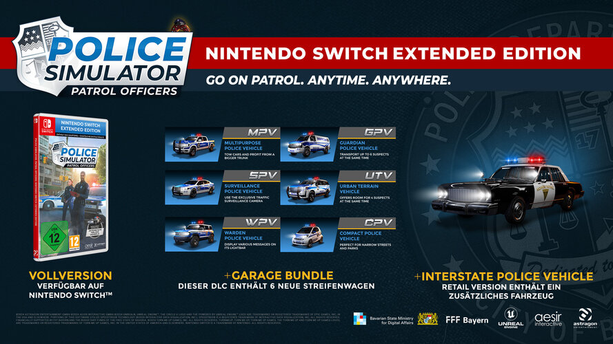 Police Simulator: Patrol Officers - Nintendo Switch Extended