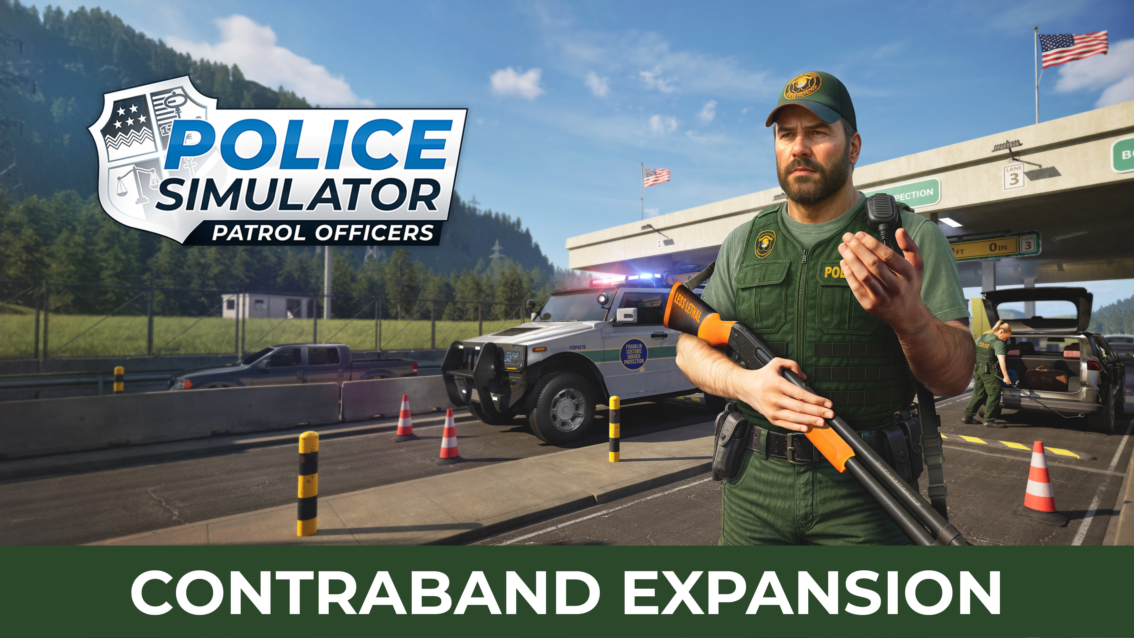 POLICE SIMULATOR PATROL OFFICERS 北米版　新品 Police Simulator: Patrol Officers: Contraband Expansion announced