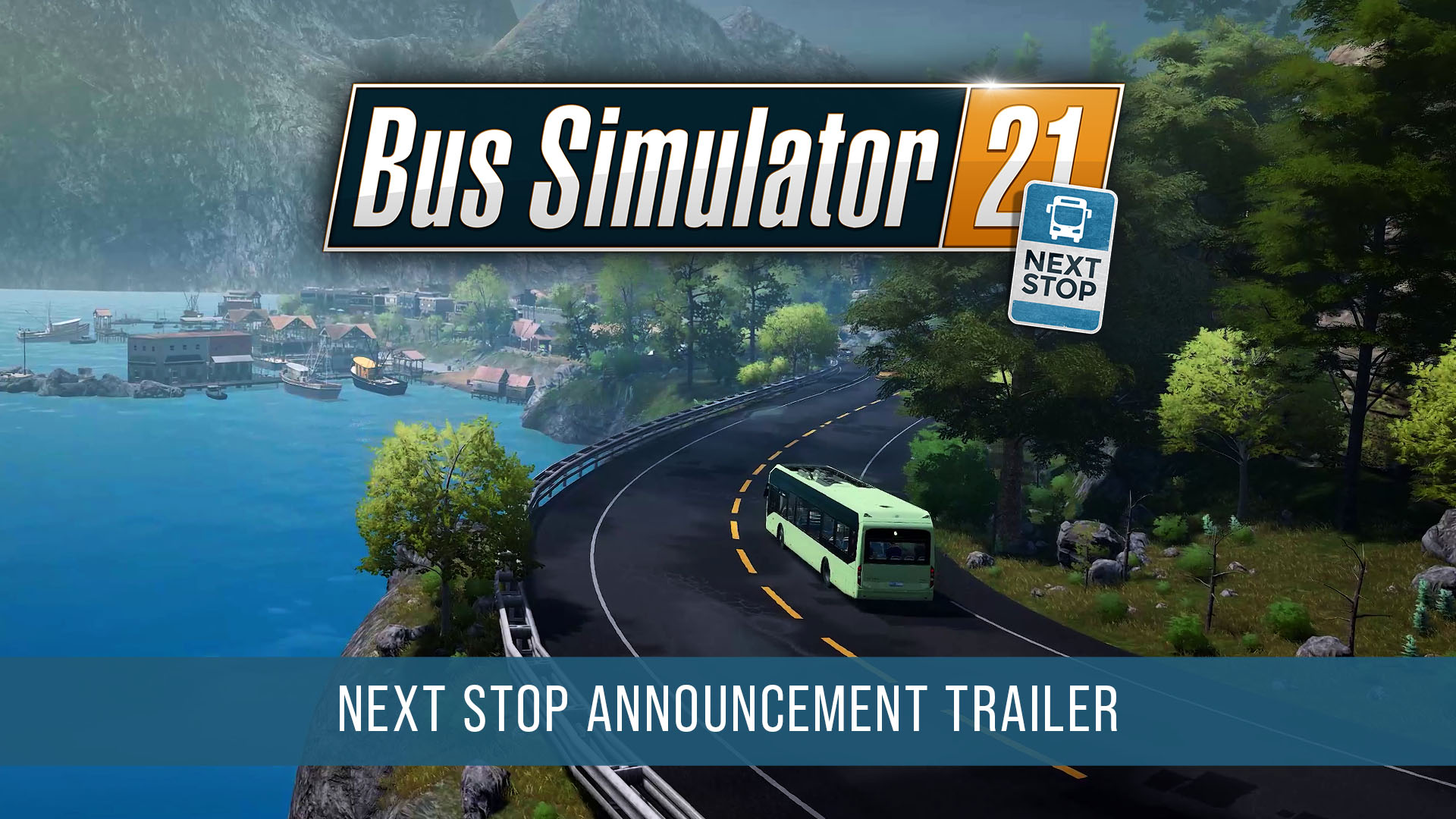 Bus Simulator 21 Next Expansion, Edition, Update, and Gold Stop: Map Gen, Career Big Next Mode