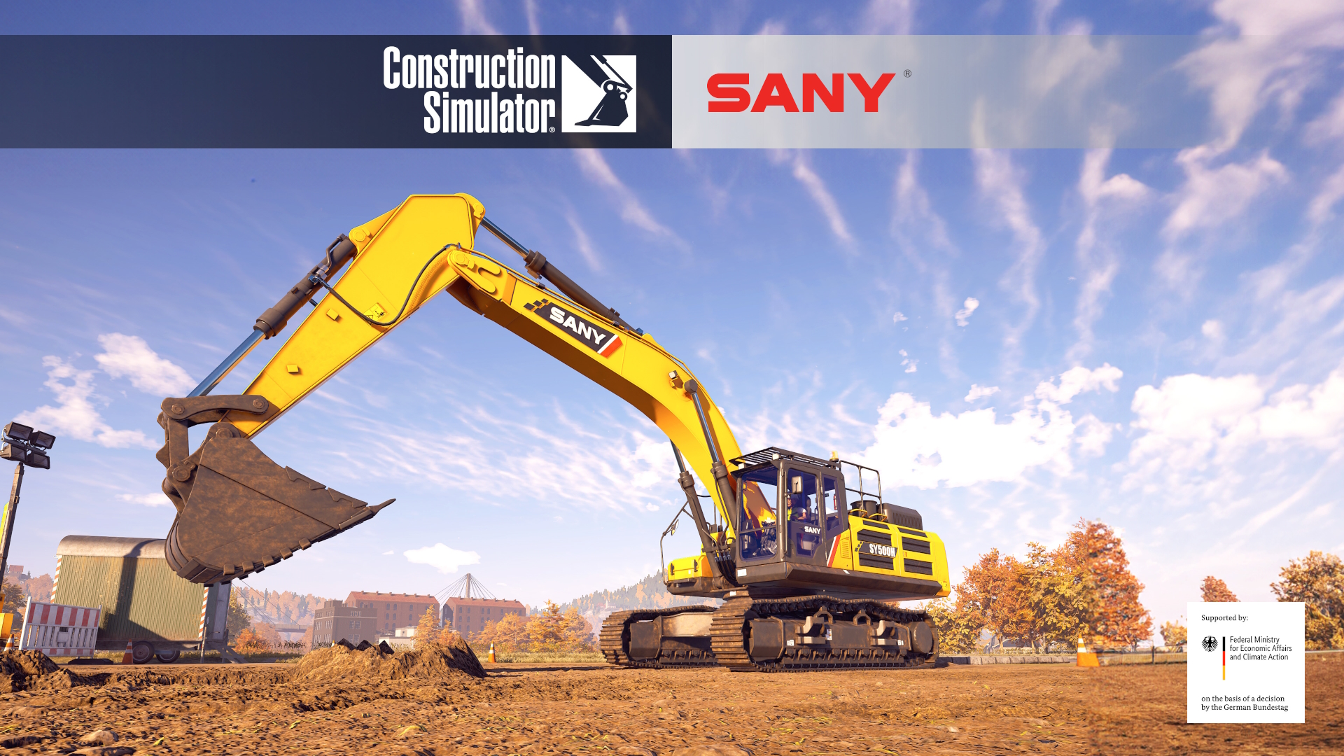 Construction Simulator® - SANY Pack with 15 new construction machines  announced!