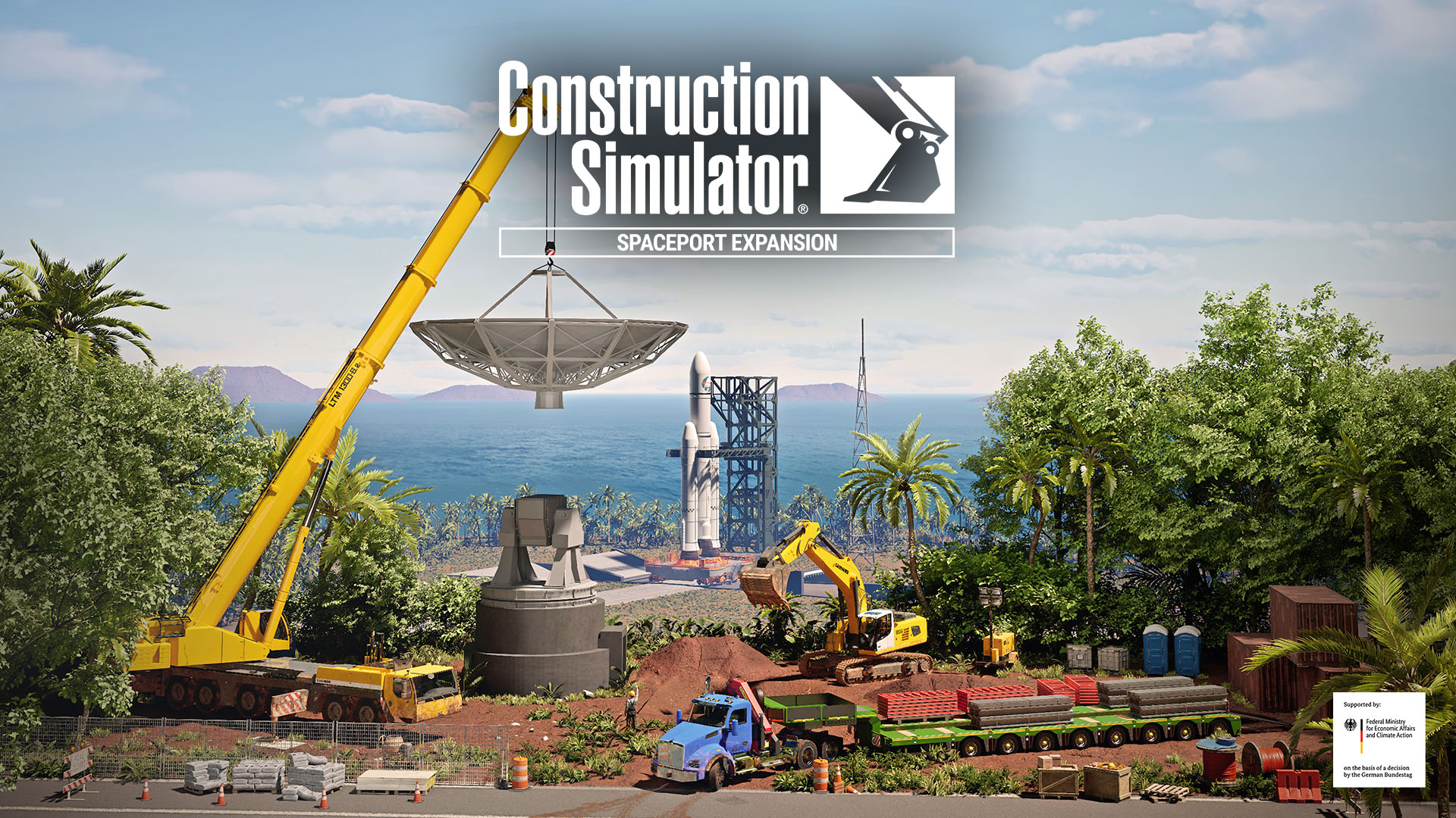 Construction Simulator - Official SANY Pack Launch Trailer 
