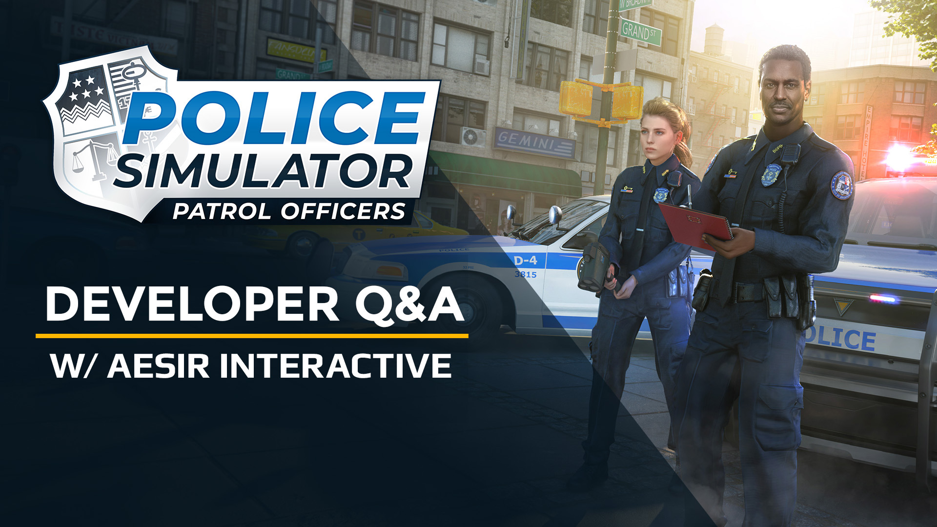 Police Simulator Patrol Officers Key Police Simulator: Patrol Officers – Developer Q&A with Aesir Interactive